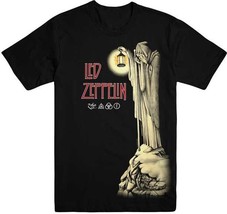 Led Zeppelin Hermit Black Shirt      XL  L - $24.99