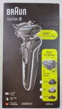 Braun Electric Razor for Men Foil Shaver with Precision Beard Trimmer, 5050cs - £56.41 GBP