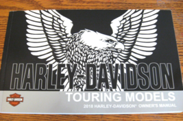 2018 Harley-Davidson Touring Owner&#39;s Owners Manual Electra Glide Road Ki... - £45.05 GBP