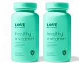 Love Wellness Healthy V Vitamin, 30 Caps (2 SET) Exp 6/27 Previous Packa... - $455.62 MXN