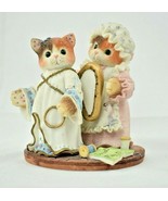 Enesco Calico KittensYou&#39;ve Earned Your Wings Limited Edition Figurine - $30.41