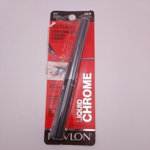 Revlon So Fierce! Chrome Ink Liquid Liner 901 GUNMETAL, Eyeliner, New, Carded - £6.33 GBP