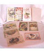9 Vintage Reader&#39;s Digest Blank Victorian Unused Greeting Card Blank Ins... - £14.22 GBP