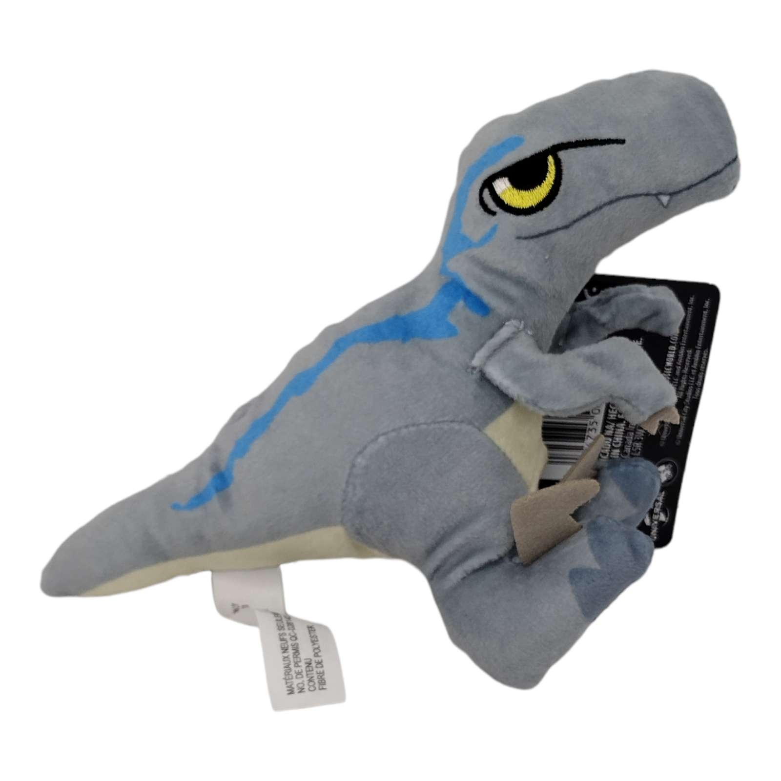 Jurassic World Velociraptor 'Blue' Plush 7" Stuffed Animal 2021 - $24.74