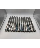 Set of 12 Reed &amp; Barton Silverplate KINGS 9 1/2&quot; Dinner Knives - €68,87 EUR