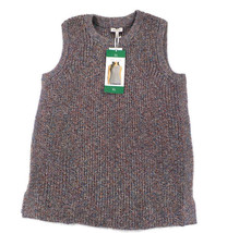 Ella Moss Womens Knitted Vest/Sleeveless Sweater Tank SZ Juniors XL Indigo Mood - £4.71 GBP