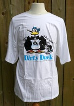 NOS Vintage 2000 Bobby London DIRTY DUCK Comic Graphitti T Shirt MULTIPL... - $34.99