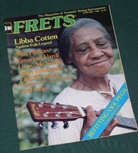 ELIZABETH LIBBY COTTON FRETS MAGAZINE VINTAGE 1980 JOHN RENBOURN LARRY M... - £23.59 GBP