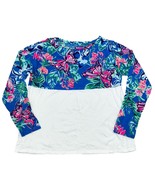 Lilly Pulitzer Chillylilly Lilshield Pundy Blue Isle Be Back Pullover To... - £21.40 GBP