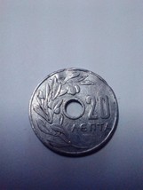Greece 20 lepta 1954 coin Free Shipping - £2.37 GBP
