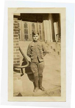 Hebrew National Orphan Home 1924 Boy in Uniform Photo Manhattan New York  - £57.40 GBP