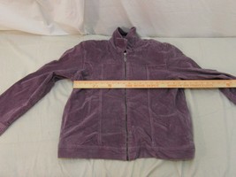 Adult Women&#39;s Alfred Dunner Light Purple Full Zipper Jacket Long Sleeve 32083 - £10.99 GBP