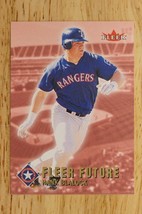 2002 Fleer Future Hank Blalock RC Baseball Card #530 Rangers A4 Baseball Card - £2.31 GBP