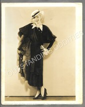 Vintage Original 1930s ALICE WHITE Hollywood Actress Movie Star Sepia PHOTO - £118.69 GBP