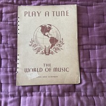 Play a Tune by Ginn &amp; Co. beginners piano sheet music 1936 Ed. - £10.99 GBP
