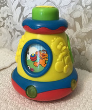 Sesame Street Musical Spinning Toy with Lights - Developmental Toy, RARE - £40.18 GBP