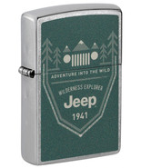 Zippo Lighter - Jeep Wilderness Explorer Street Chrome - 48766 - $34.67 CAD