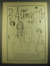 1962 B. Altman Co. Meadowbrook Coats Advertisement - £14.44 GBP