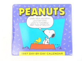 Vintage Peanuts 1997 Day By Day Calendar - £23.35 GBP