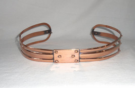 Renoir Copper Belt Vintage 1950s Modernist Size Small - $39.60