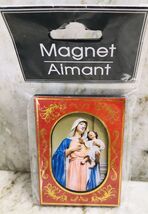 Religious Catholic Magnet Refrigerator Virgin Mary-New-ShipN24hours - $26.19 CAD