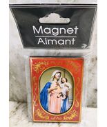 Religious Catholic Magnet Refrigerator Virgin Mary-New-ShipN24hours - $26.19 CAD