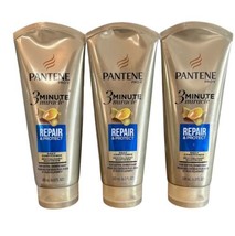 3 Tubes Pantene Pro-V 3 Minute Miracle Repair and Protect Daily Conditio... - £30.48 GBP