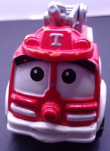 Hasbro Tonka 2009 Lil’ Chuck And Friends Boomer The Fire Truck 2” Red Pl... - $2.99