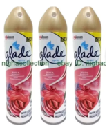 ( Lot 6 ) S.C.Johnson Glade Air Freshener Spray ROSE &amp; BLOOM Eliminate O... - $891.90 MXN