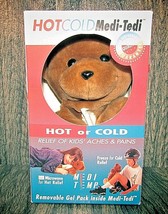 Vtg Hot Cold Gel 1996 Medi-Tedi Bear First Aid Therapy Aches Pains Kids ... - £14.52 GBP