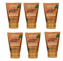 6x Alba Botanica Sunless Tanner 4 oz each Lotion - £29.80 GBP