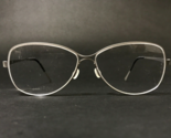 Lindberg Eyeglasses Frames 9531 Col.05 Matte Gunmetal Gray Round 53-12-150 - £225.75 GBP