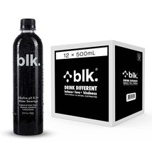 blk. Natural Mineral Alkaline Water, Original, 12 Pack, 16.9 Fl Oz Bottles. - $35.99