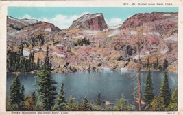 Mt. Hallet from Bear Lake Rocky Mountain National Park Colorado CO Postcard D15 - £2.35 GBP