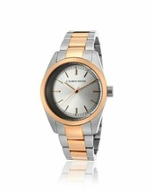 NEW Cabochon 531 Womens De Ce Monde Rose Gold Tone Silver Stainless Steel Watch - £26.15 GBP