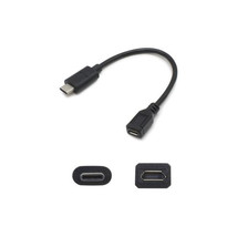 Addon USBC2MUSB2FB ADDON 17CM (7IN) USB 3.1 TYPE (C) MALE TO MICRO-USB 2... - $519.48 MXN