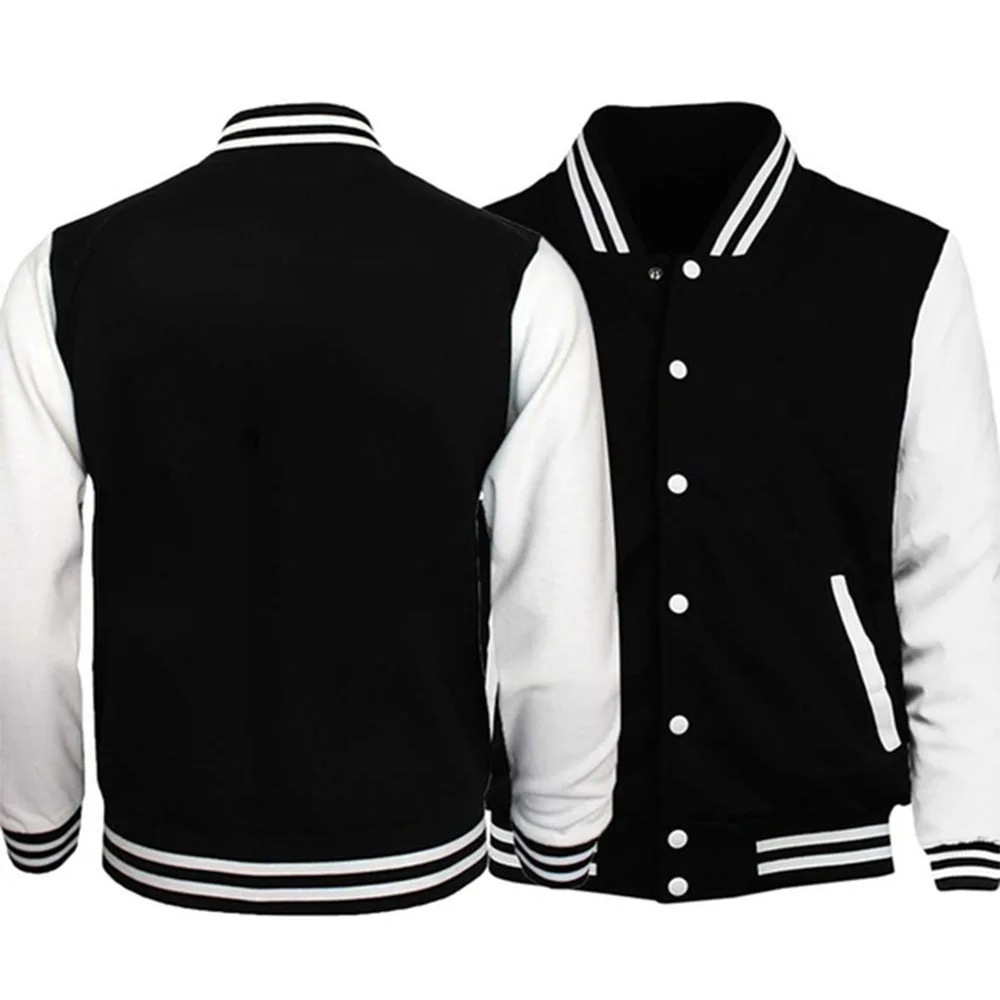 Men American Trendy Brand Baseball Jersey Fashion Bomber Baseball Jacket... - $1,221.87 MXN