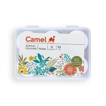Camel Acrylic Pearl Color 10ML, 6 Shades - £15.73 GBP