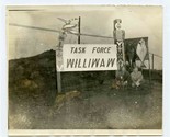 Task Force Williwaw Photo 1946 Adak Alaska Totem Fish  - $347.01