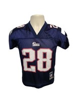 Reebok New England Patriots Corey Dillon #28 Kids Small Size 8 Blue Jersey - €33,95 EUR