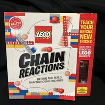 Lego Chain Reactions Book Klutz Kit Design Build Moving Toys Complete Se... - £14.16 GBP