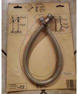 Vtg step x step 20&quot; Faucet Sink Flexible Connector Water Supply Line 1/2 .  - £14.81 GBP