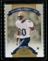 2002 Donruss Classics Rookie Football Card #160 Antonio Bryant Dallas Cowboys Le - £3.88 GBP