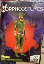 Morph Costumes Green Orc Jaw Dropper - SIZE M (fits height below 5&#39;4&quot;) - £18.55 GBP