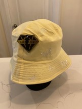 Butterfly bucket hat yellow color adult - £19.46 GBP