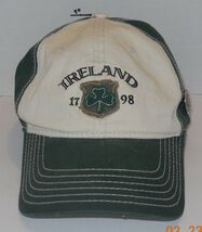 Ireland Irish adjustable One Size Fits all Hat Cap Shamrock - $14.80