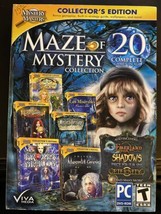 Mystery Masters Maze Of Mystery Collection 20 Hidden Object Games Pc Computer - £3.92 GBP