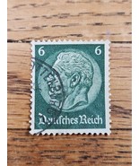 Germany Deutsches Reich Stamp 6m Used 550 - $0.94