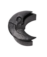 Alchemy Gothic V104B Skull Moon Box Matte Black Trinket Vault Jewelry Va... - $51.98