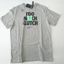 Nike Men Dri-Fit Too Much Clutch Shirt - DB5970 - Gray 063 - Size M - Nwt - £14.21 GBP